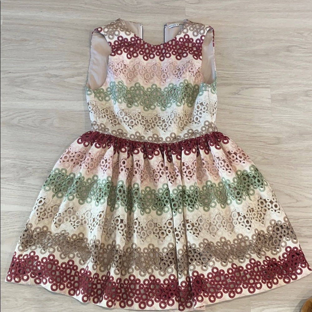 Alice + Olivia sleeveless dress